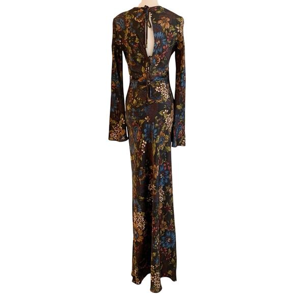 Veronica Beard Gemma floral silk-blend maxi dress 2 - Picture 8 of 9